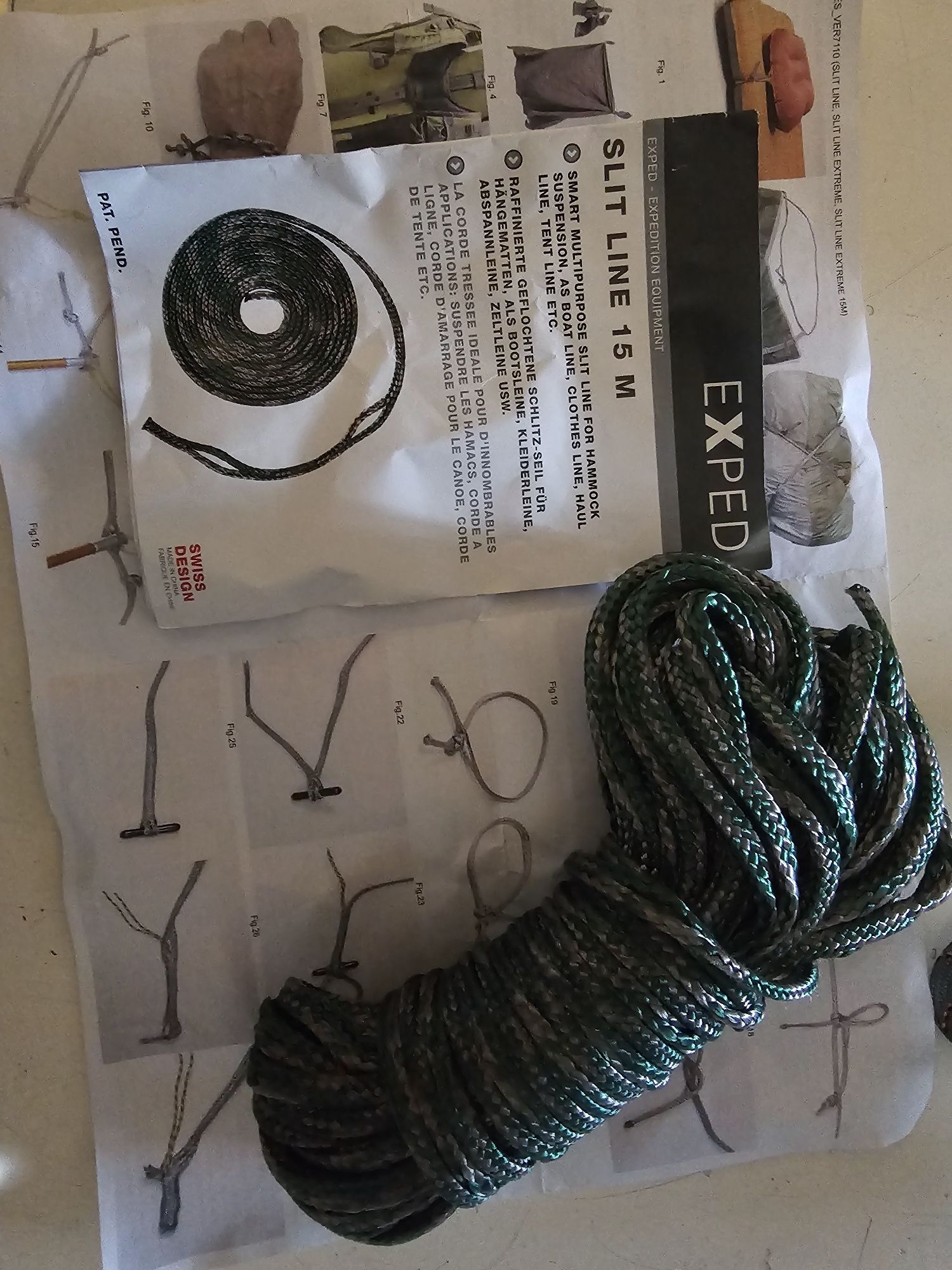 Linka   szczelinowa Exped - 15m