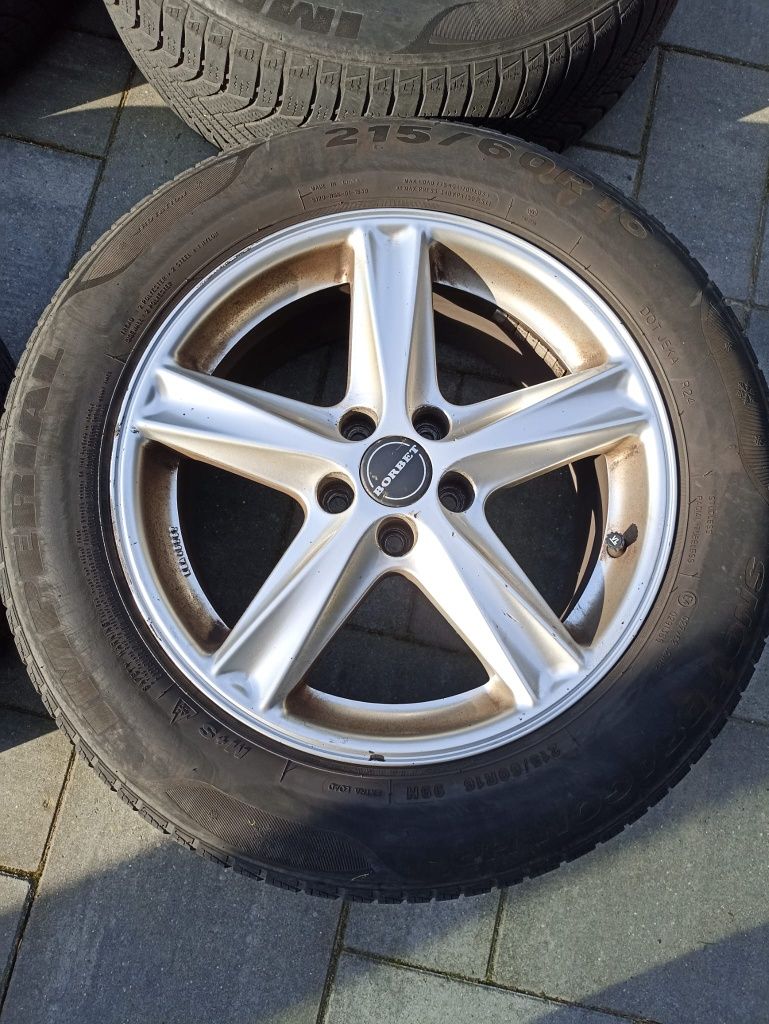 4 Alufelgi 16 + opony zimowe gratis 2015/60R16