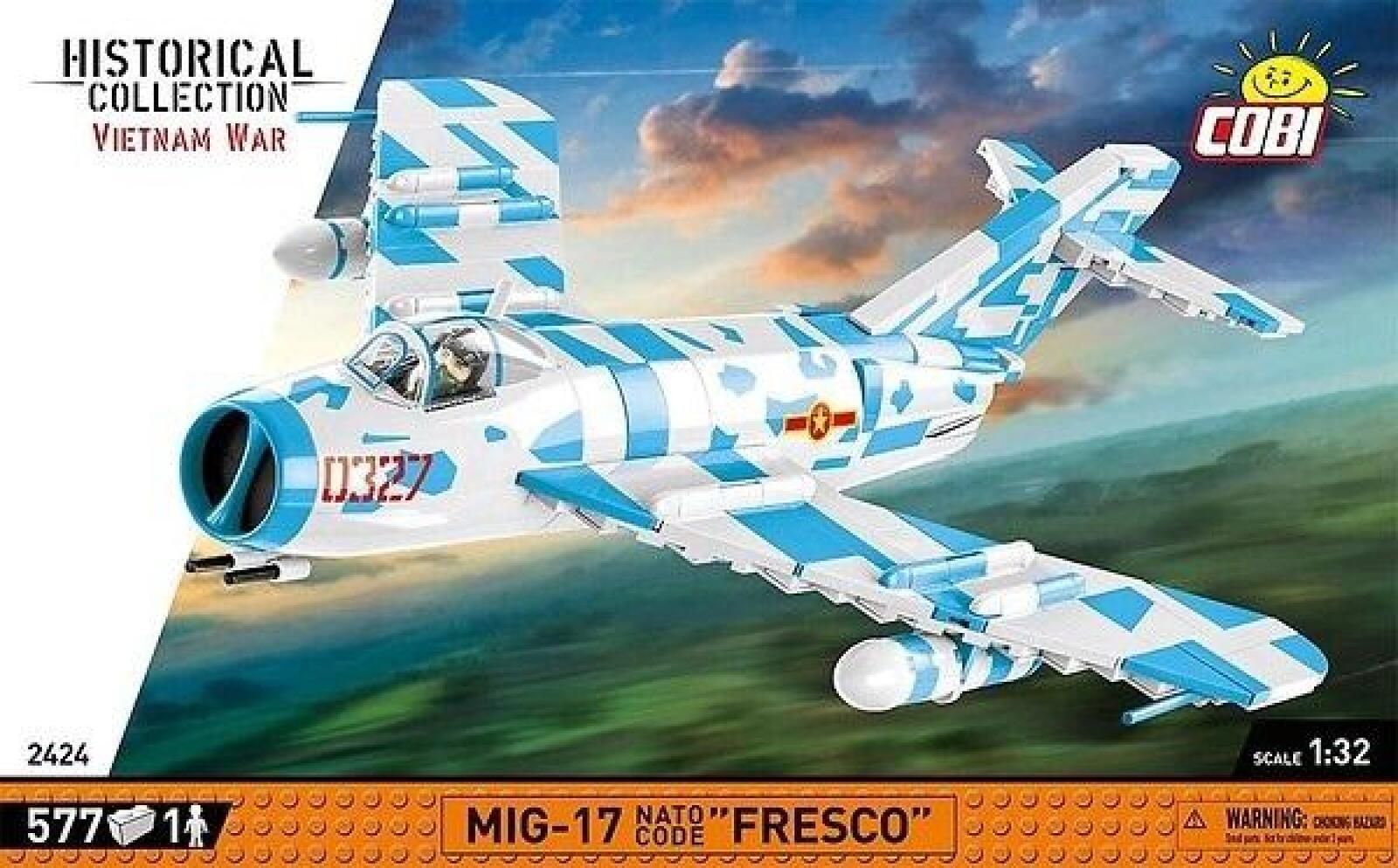 HC Cold War MiG-17 NATO Code "Fresco" pudełko,280x453 mm