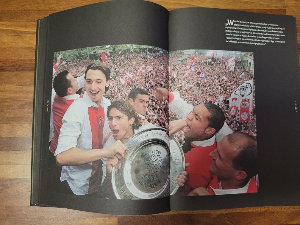 Książka piłkarska biografia Ja Futbol Zlatan Ibrahimović 2019