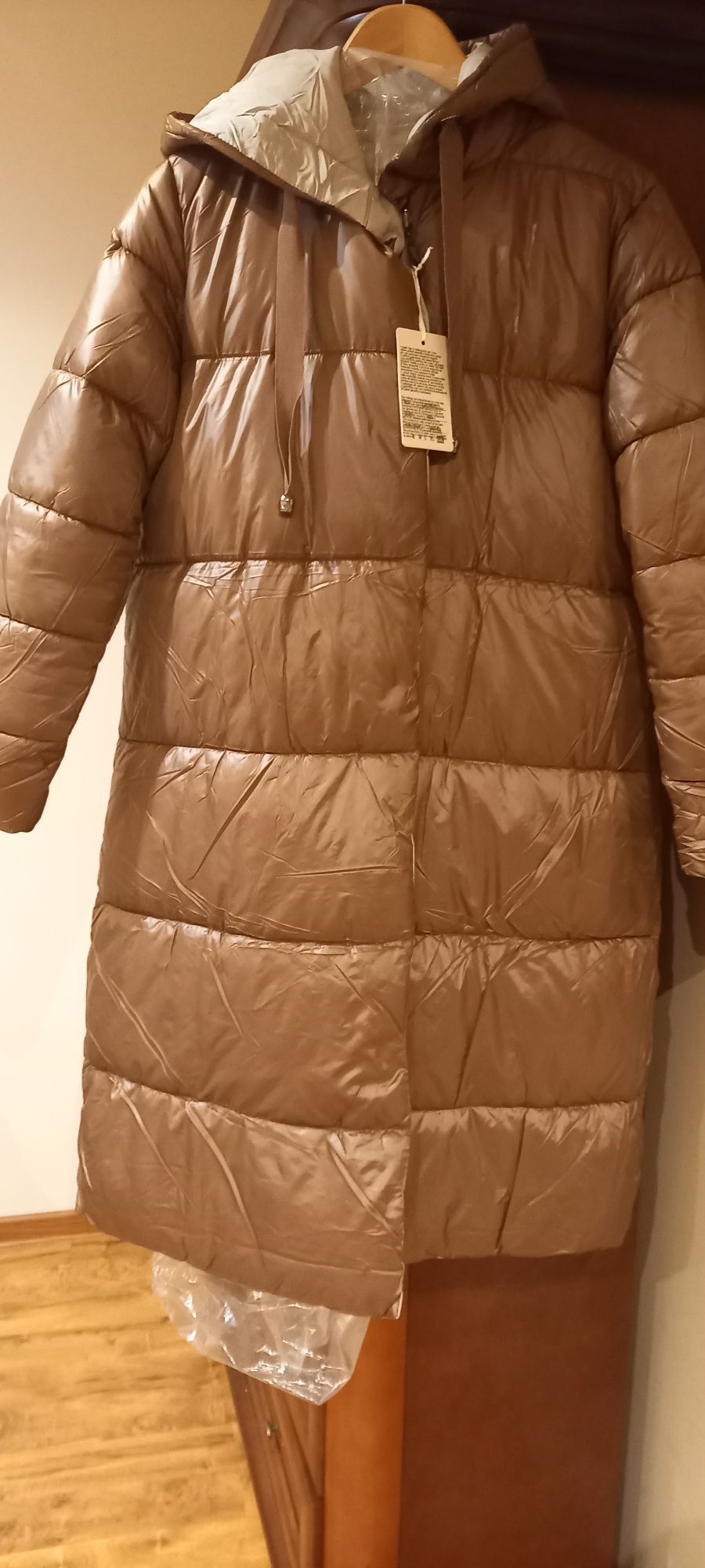 Płaszcz zimowy/dluga kurtka zimowa xxl