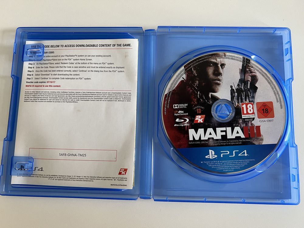 Jogo Mafia 3 PS4