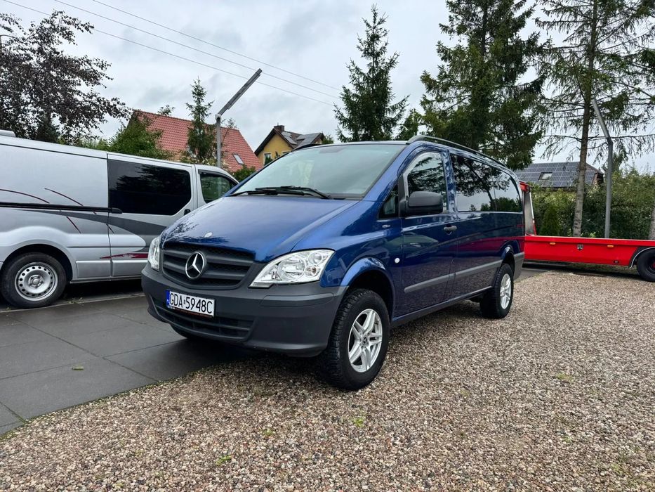 Mercedes-Benz Vito Wersja Extra Long 4x4 Sprowadzony Zarejestrowany w Kraju