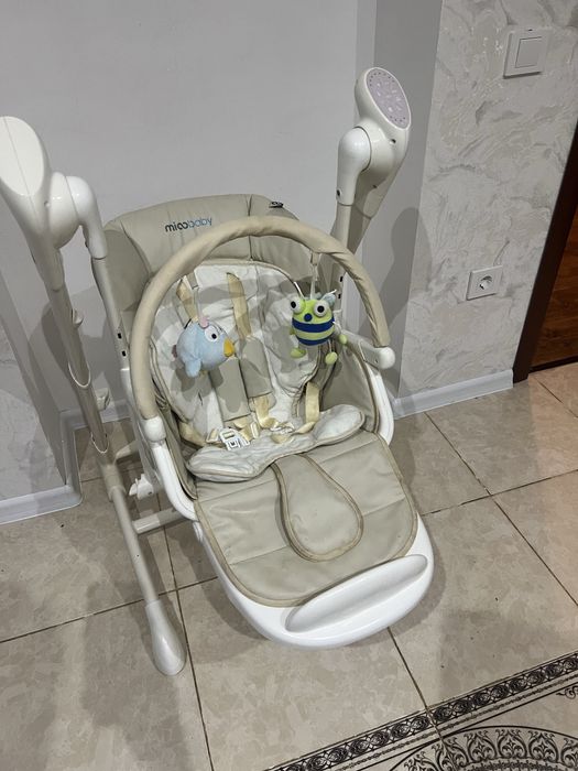 Качеля шезлонг, крісло для годування  Jazz