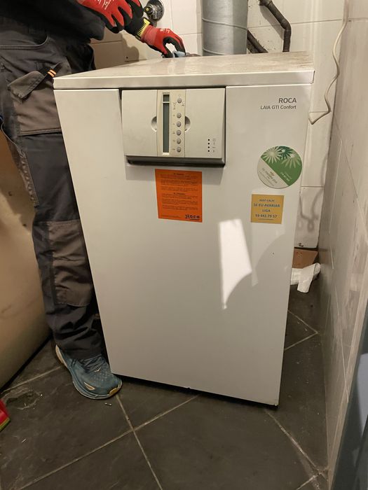 Caldeira gasoleo Roca Laia GTI Confort + deposito gasoleo 1000L