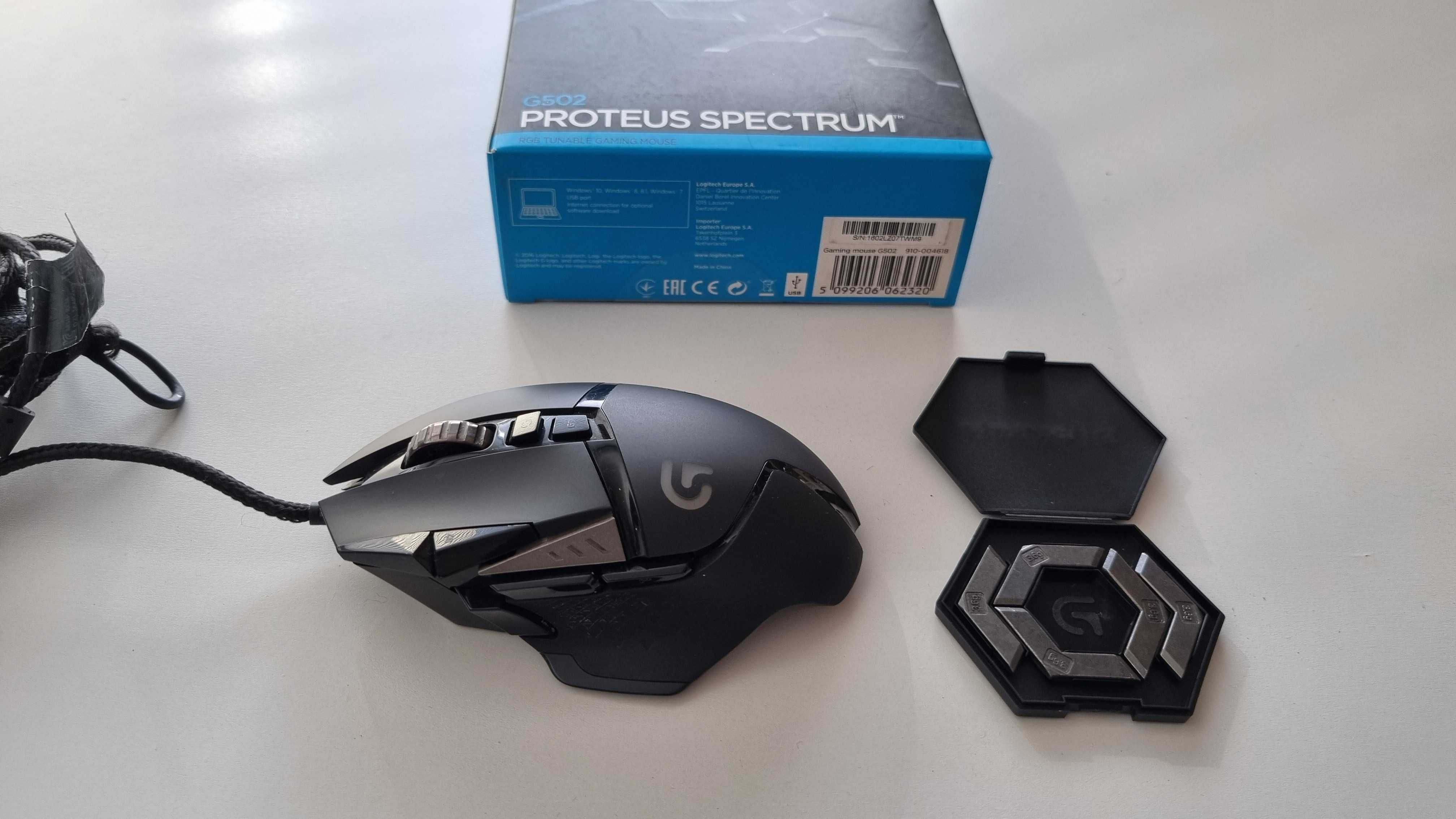 Rato Logitech G502 Proteus Spectrum