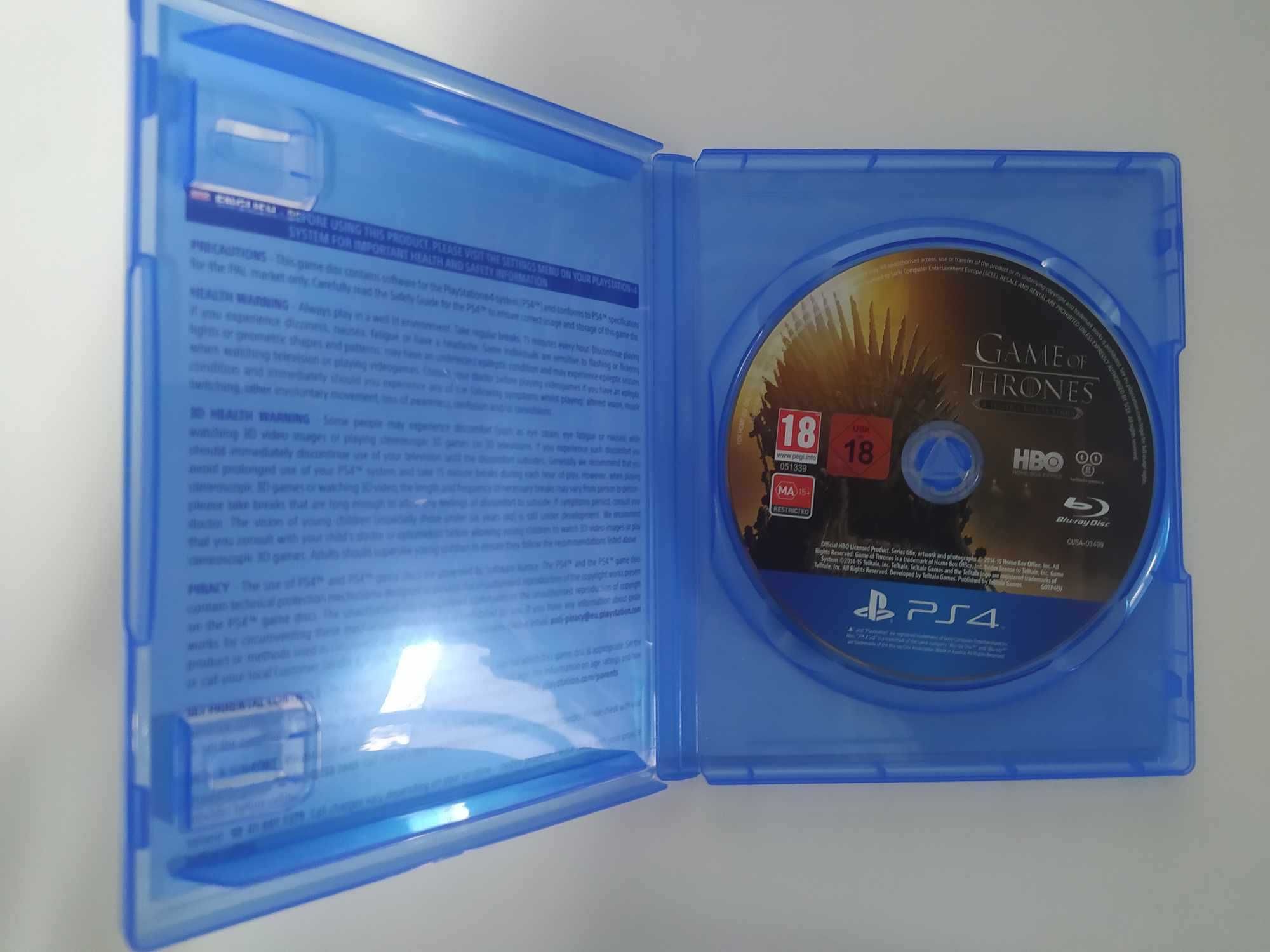 Game of Thrones: A Telltale Games Series PS4