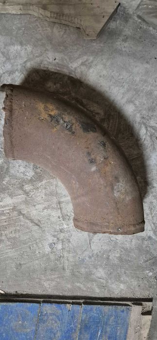 Коліно 90 градусів на 200 мм стінка 6 мм