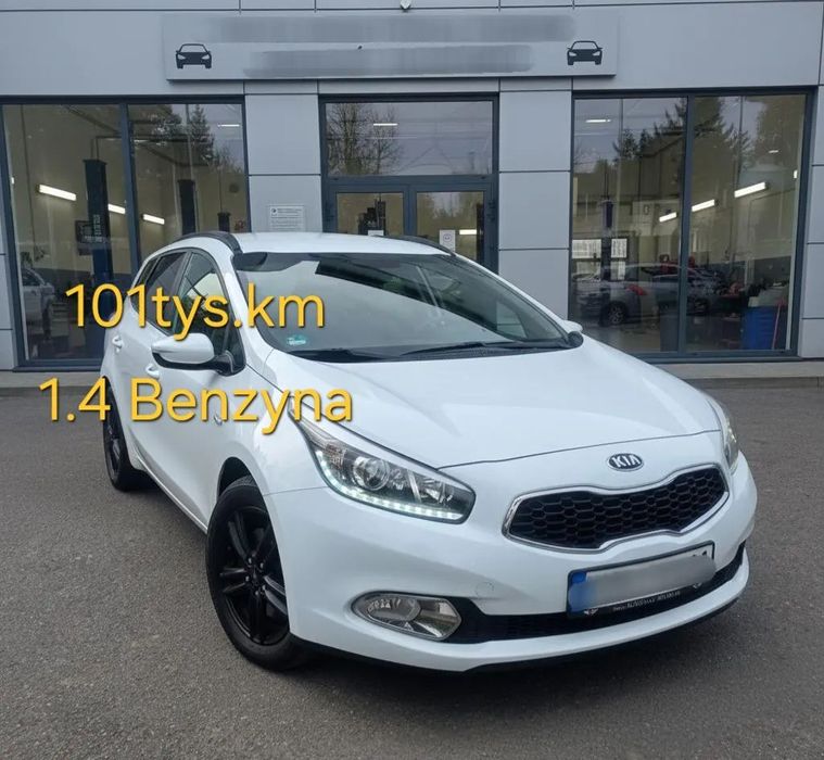 Kia Ceed 101 tys km 2015 1.4 Benzyna pdc grz.kier/fotele