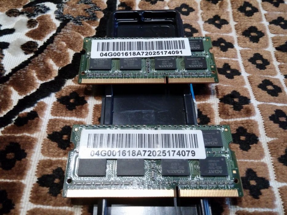Оперативная память ADATA 2GB DDR3 SO-DIMM PC3-10600 (AD73I1B1672EG)