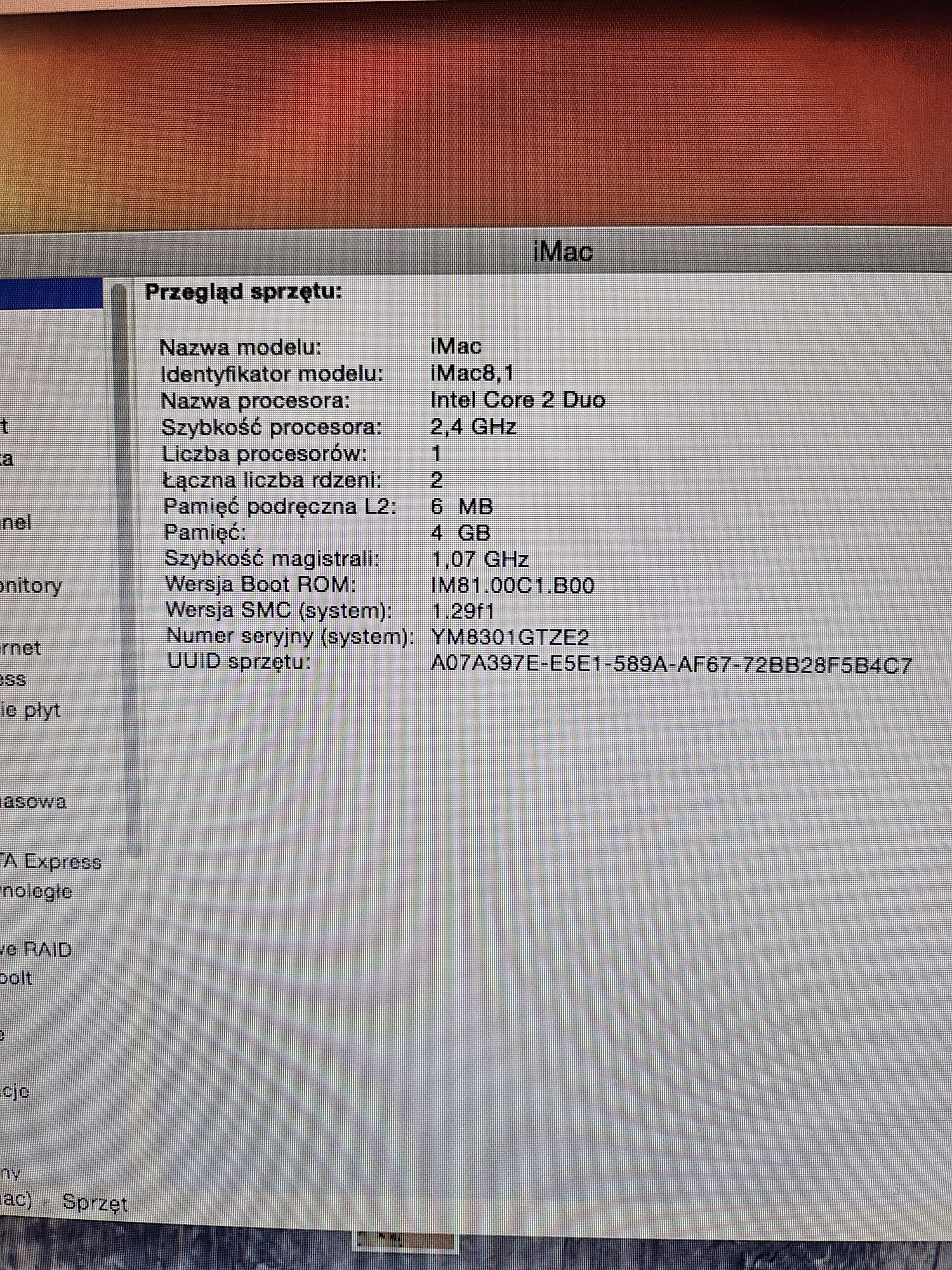 Komputer IMac Apple