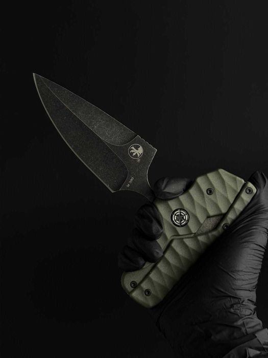 Ніж складаний 2-309 сталь M390 ламінат KN1136 Городской складной нож