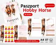 Paszport Hobby Horse do druku A4 lub A5