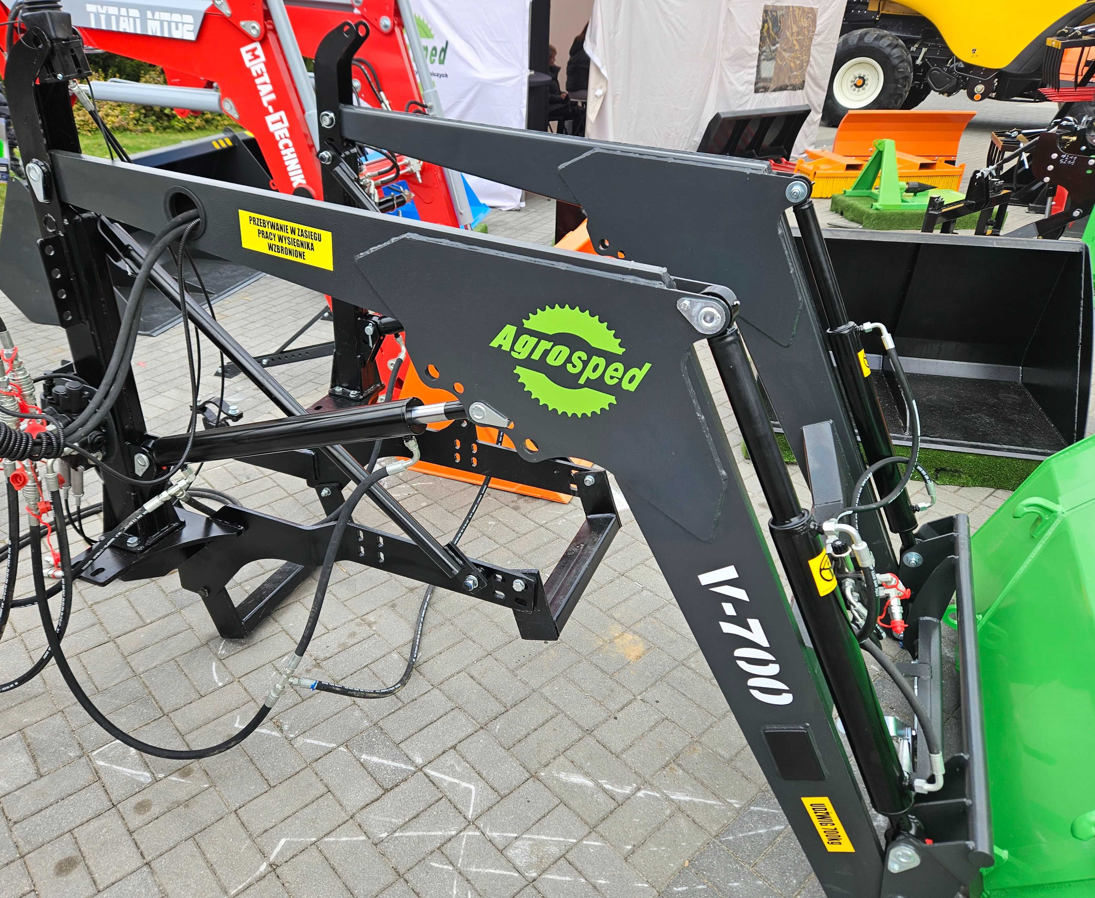 KROKODYLEK CAYMAN do mini ładowarek 105cm! dostępne inne szer. 120>240