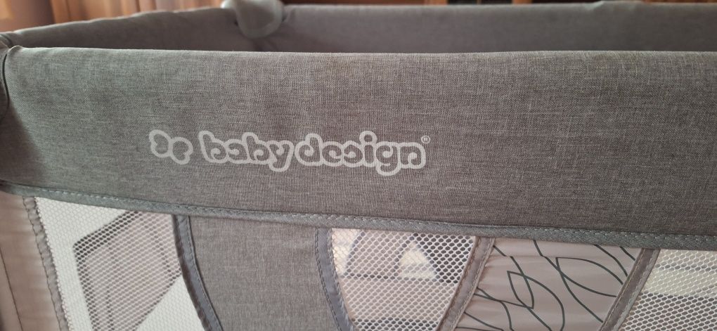 Łóżeczko turystyczne baby design +materac turystyczny