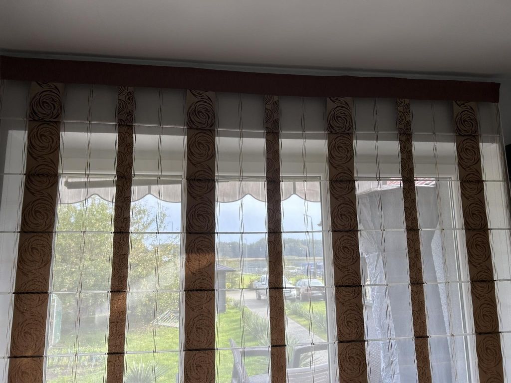 Roleta rzymska szer  2,5m wys 2,45m