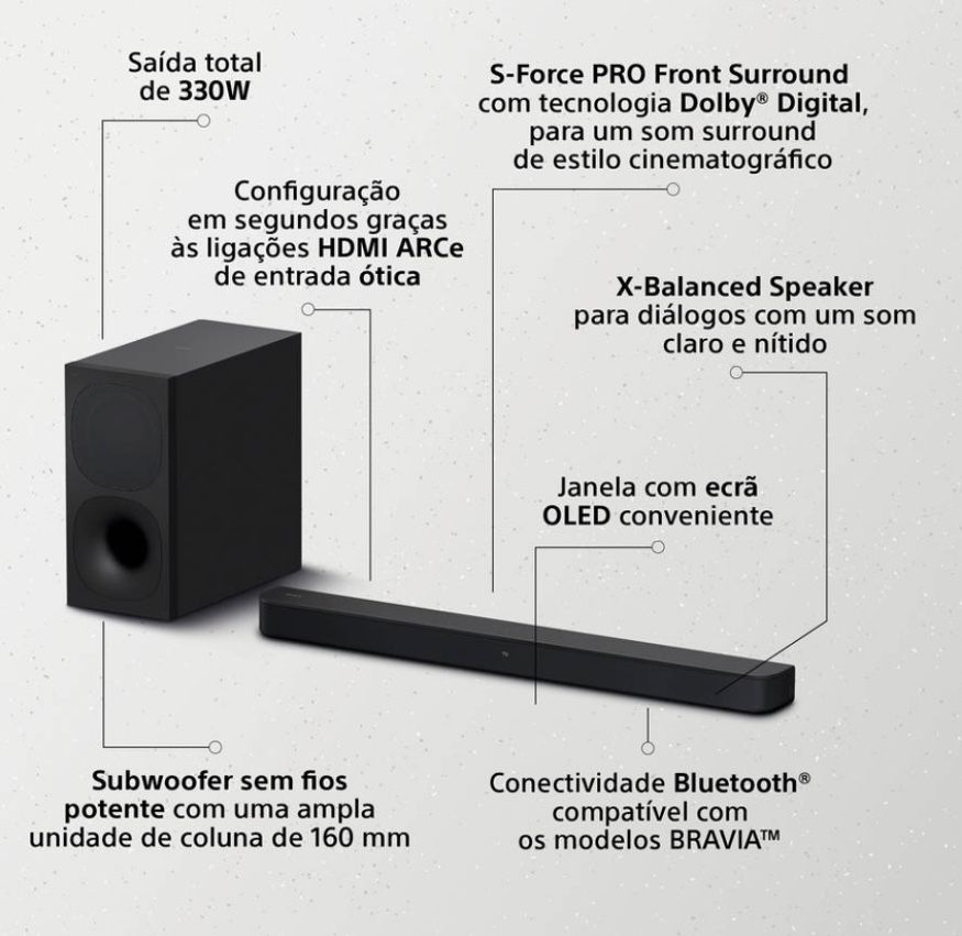 Soundbar Sony HT-S400