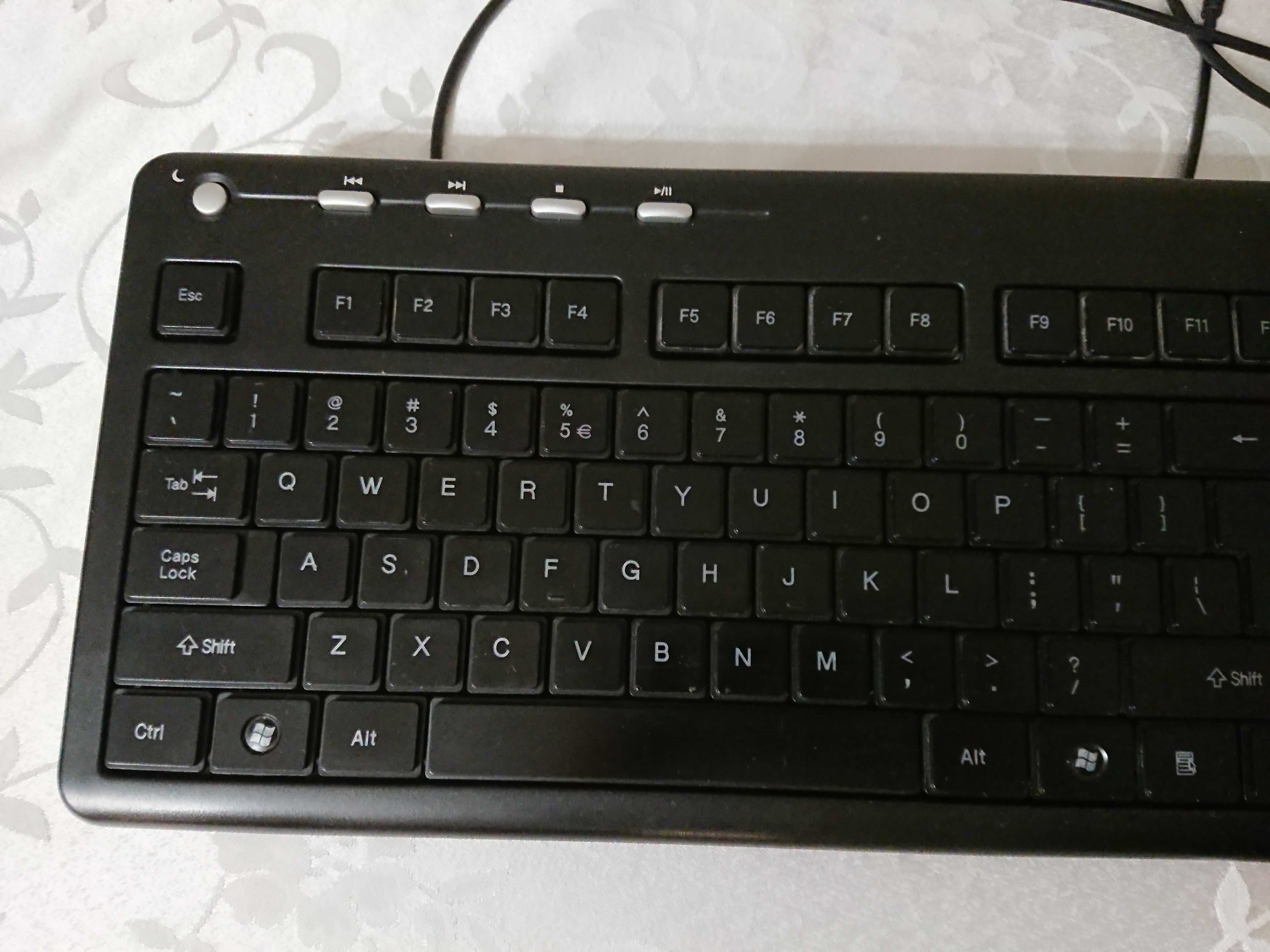Klawiatura przewodowa podświetlana 4tech