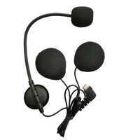 Headset Bluetooth para intercomunicador Type-C BT-S3 S2 Open Helmet
