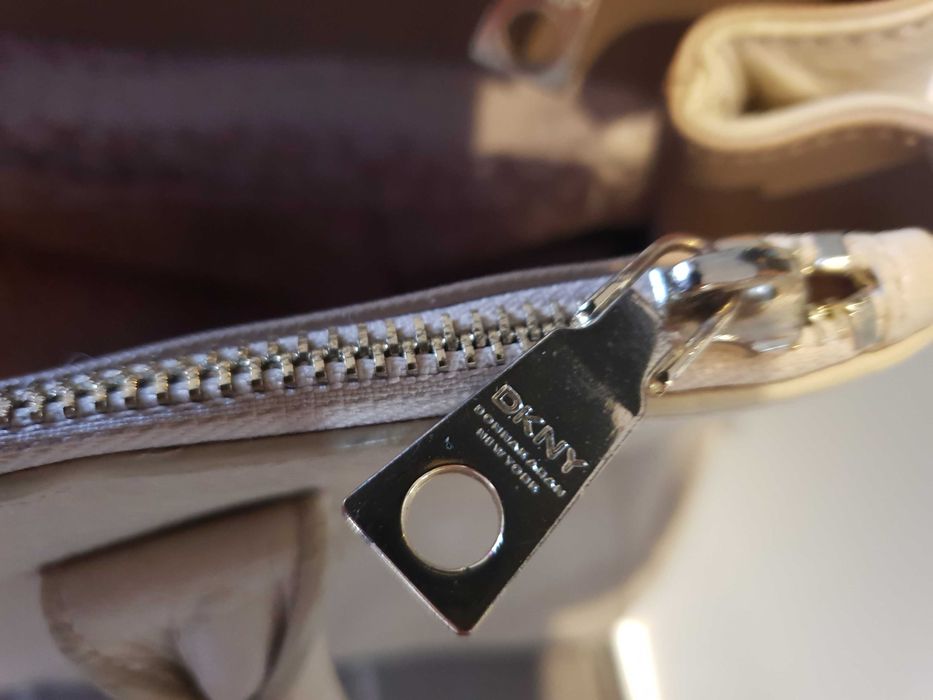 Oryginalna ponadczasowa torba DKNY,skóra naturalna