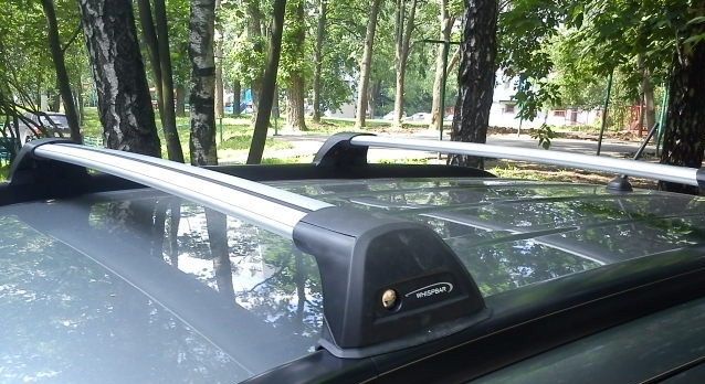 КИТ + Whispbar FlushBar как Thule 754 753 поперечины багажник рейлинги