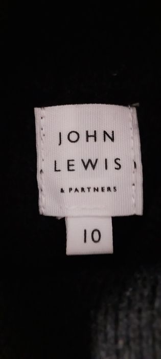Гольф  кашемировый  100% кашемир  чёрный John Lewis