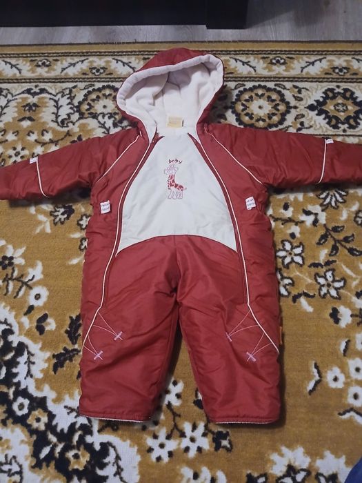 Зимовий комбінезон для дівчинки 74 р