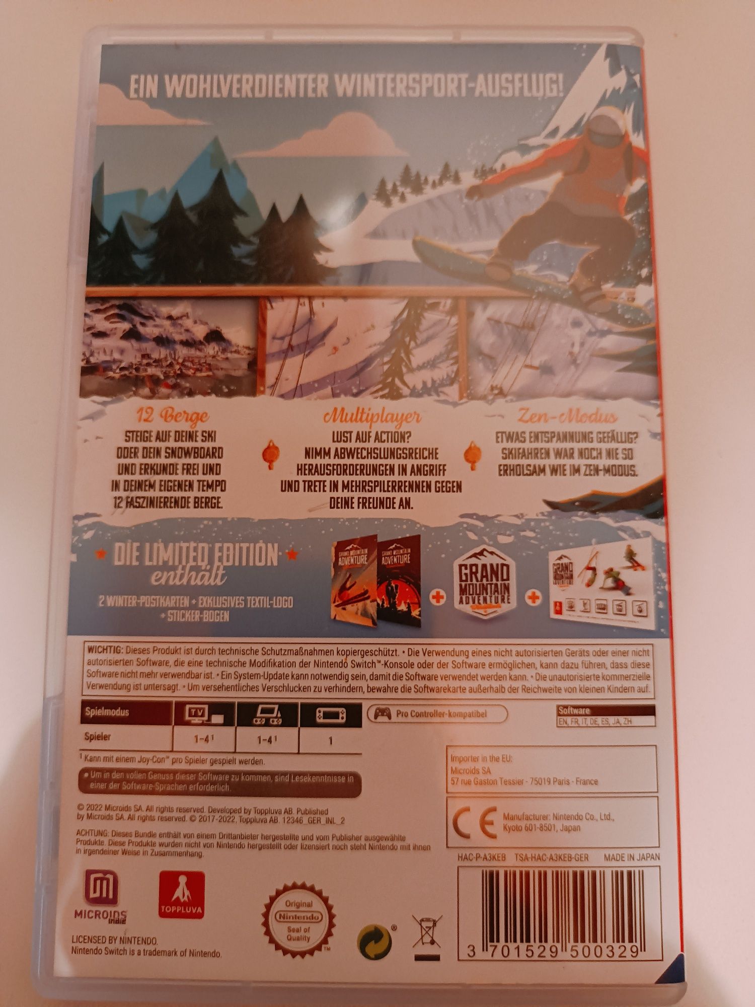 Grand Mountain Adventure - Nintendo Switch