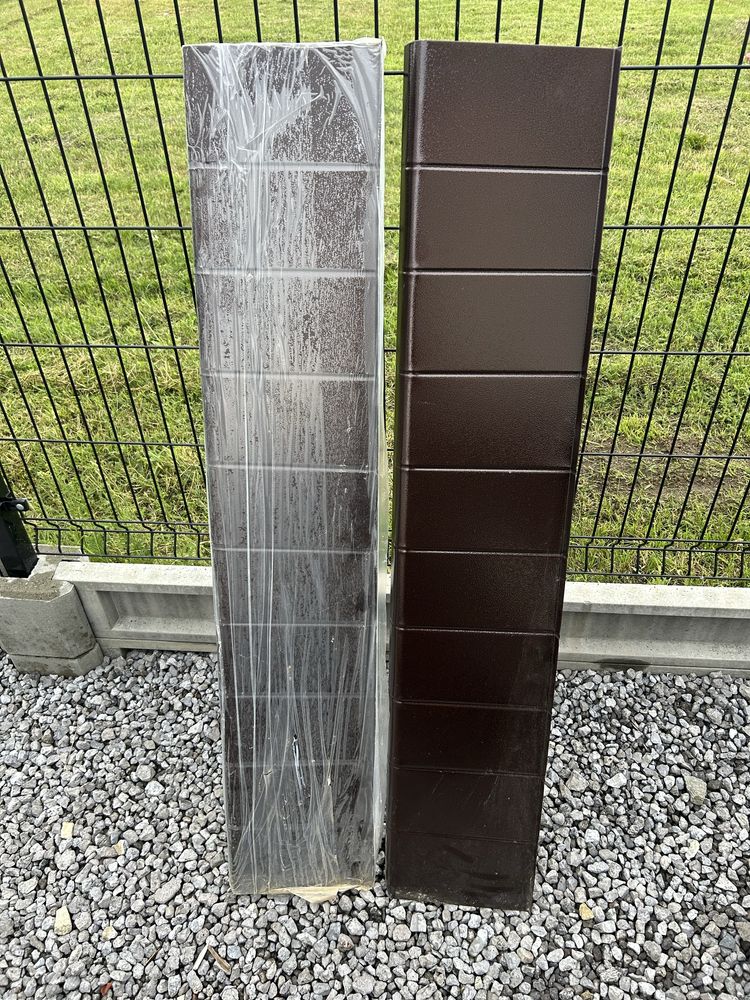 Parapet zewnetrzny metalowy