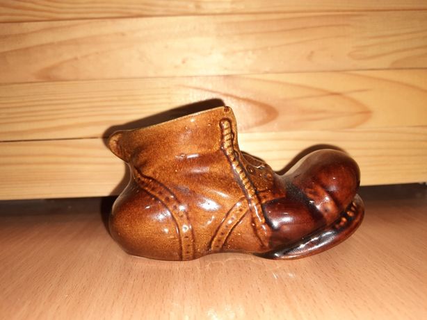 Пепельница керамика Башмак, ботинок СССР