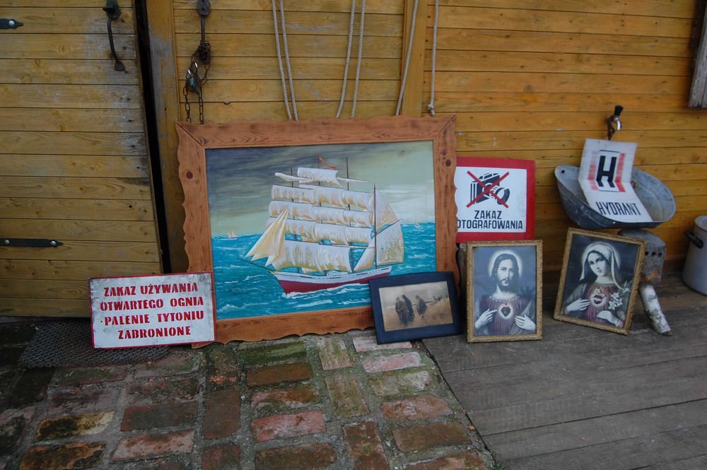 Piękny stary duży obraz olejny  na płótnie marynistyka