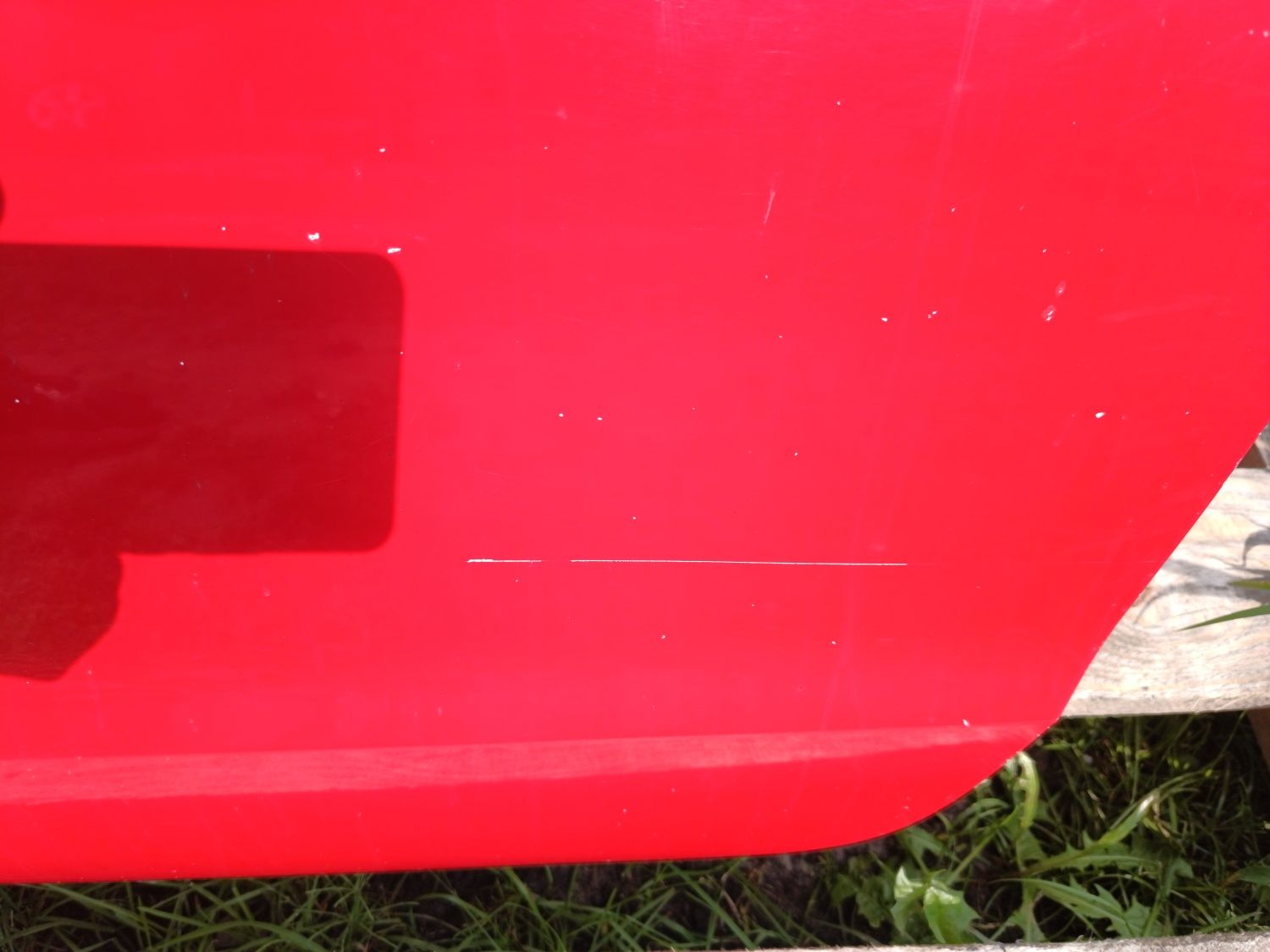 Drzwi Lewe Opel Corsa C 05r Z547 Czerwone Kompletne Tanio