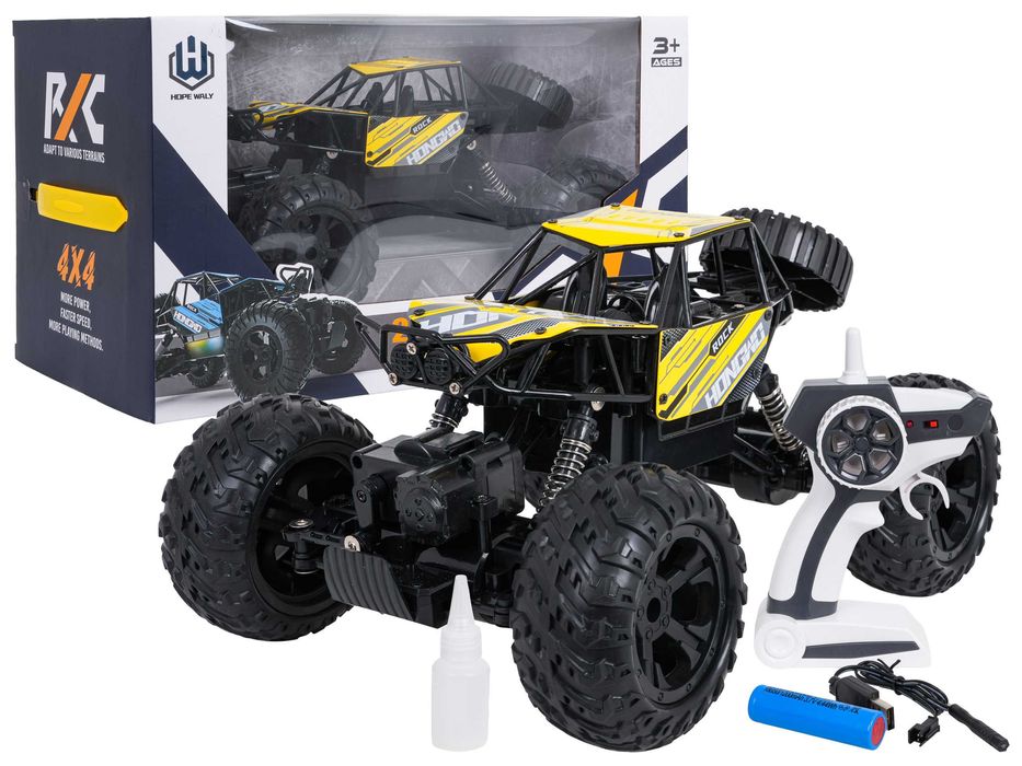 R/C Crawler ROCK Żółty 1:14 ZRC.3680E
