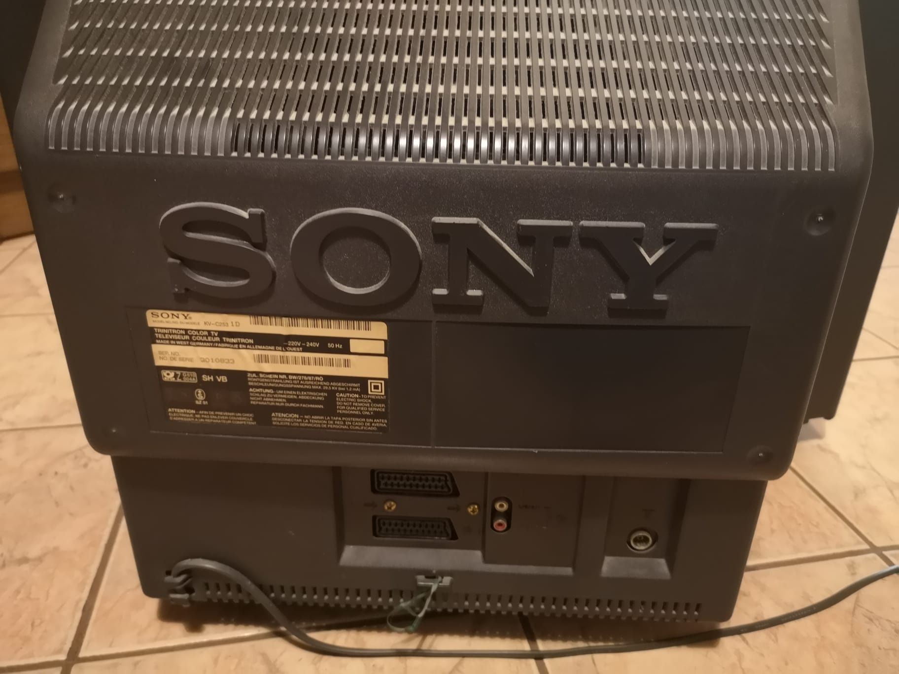 Sony Trinitron KV-X2931D