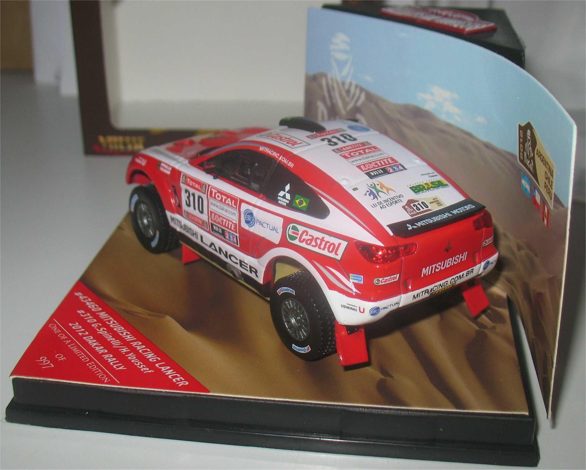 Vitesse/Sunstar - Mitsubishi Racing Lancer - Dakar 2010 - G. Spinelli