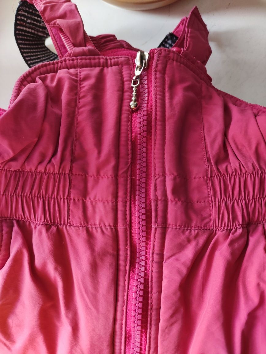 Комбінезон зимовий куртка на дівчинку 110 зріст на 3-5 рочків