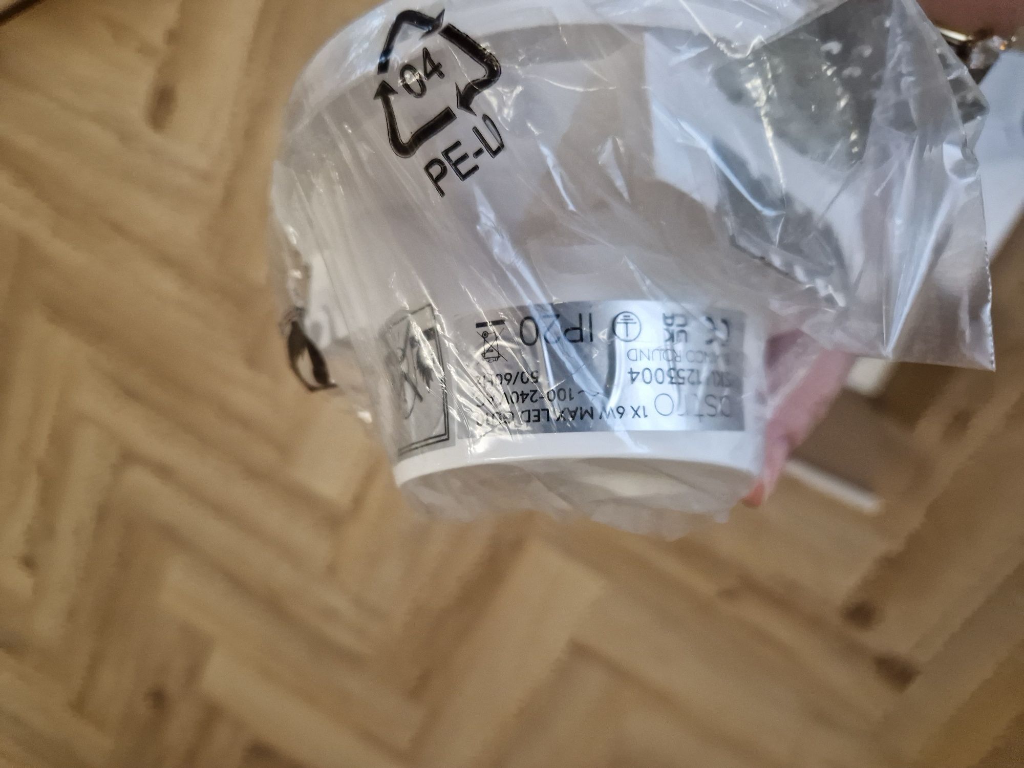 Bianco Round oprawa do zabudowy/Ledy 5 sztuk/nowe, nieotwierane