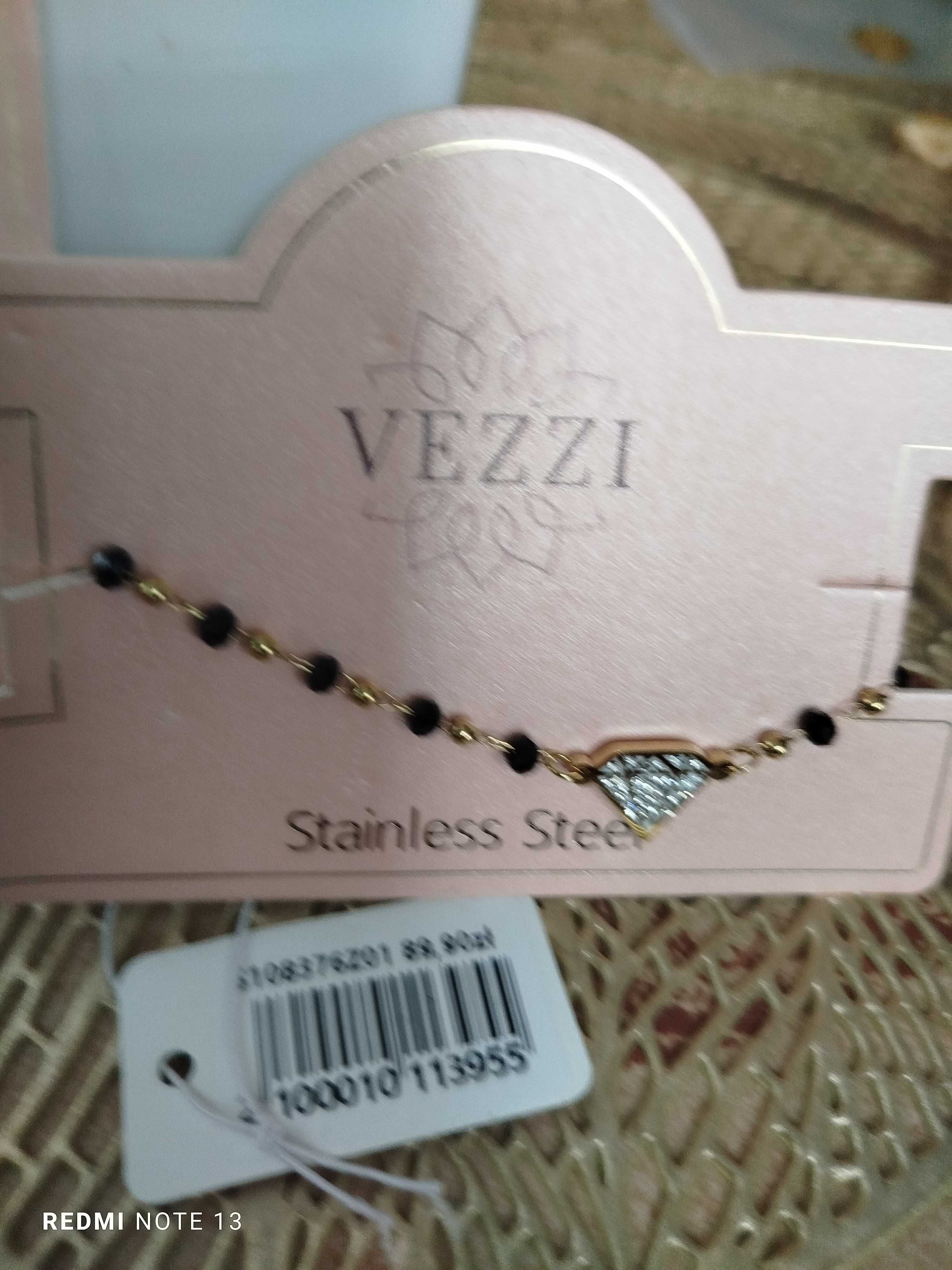 Naszyjnik i bransoletka z diamencikiem