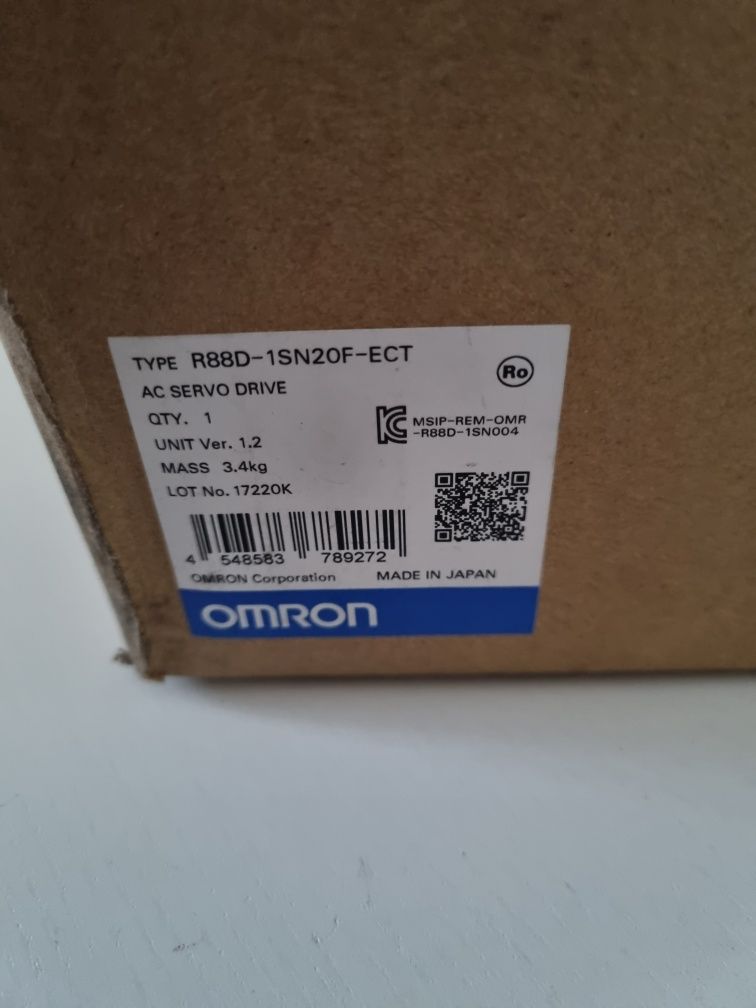 Omron servo drive R88D-1SN20F-ECT