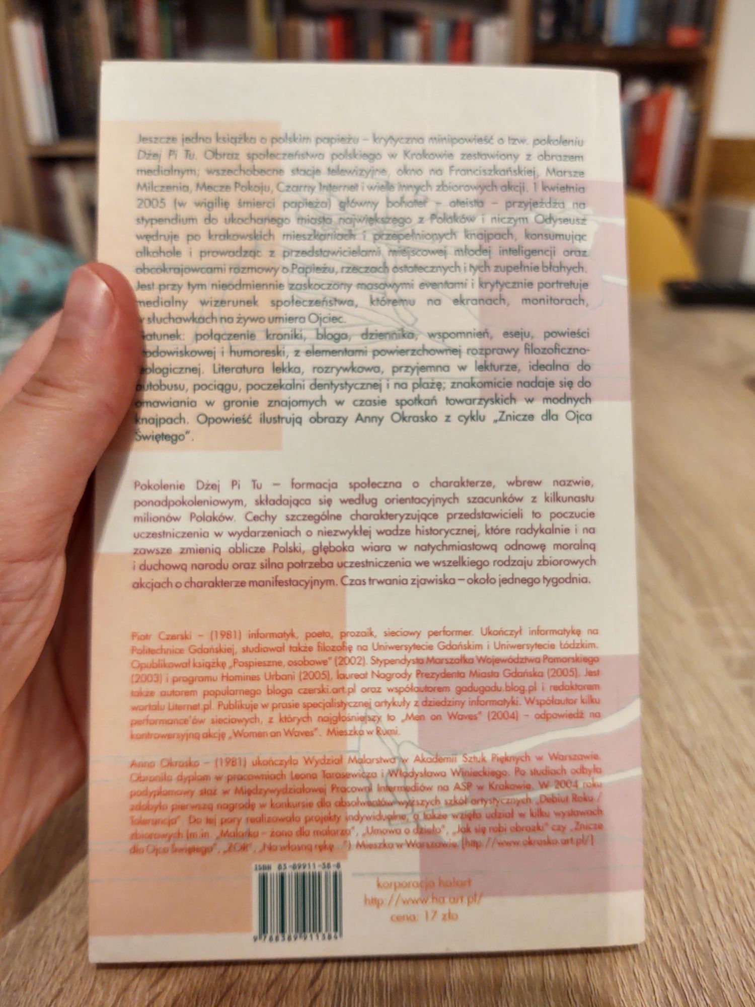 Piotr Czerski "Ojciec odchodzi", książka