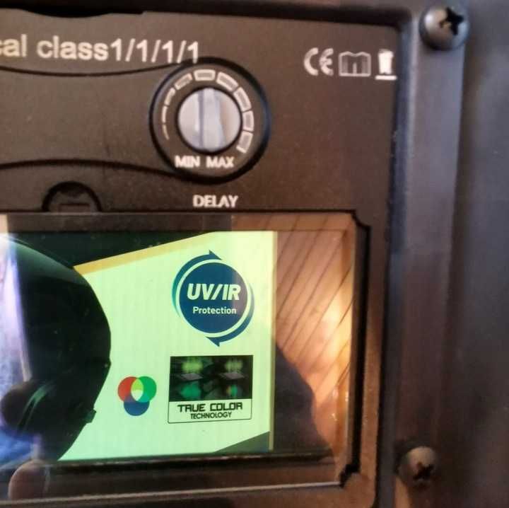 MASKA spawalnicza przyłbica SAMOŚCIEMNIAJĄCA filtr LCD true color