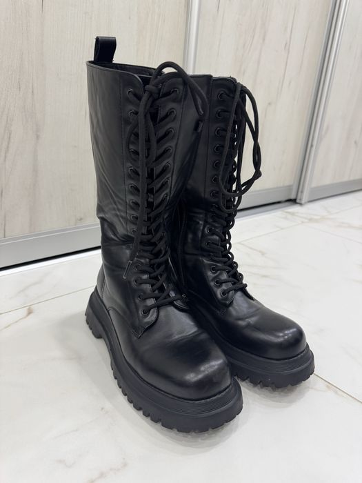 Берцы женские, экокожа, 41 размер