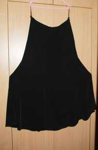 Длинная,черная юбка-годе