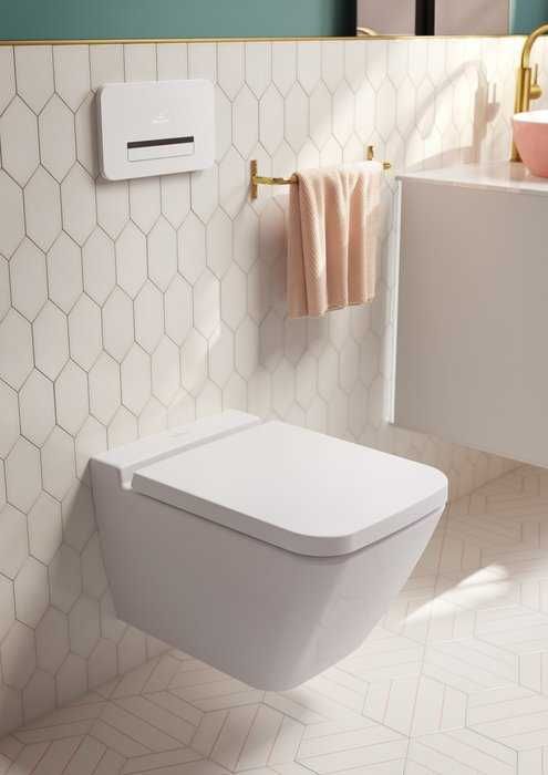 Villeroy&Boch Finion Deska sedesowa wolnoopadająca biała 9M88S1R1