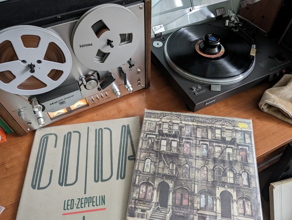 Basf бобіни з записом Led zeppelin coda, physical graffiti