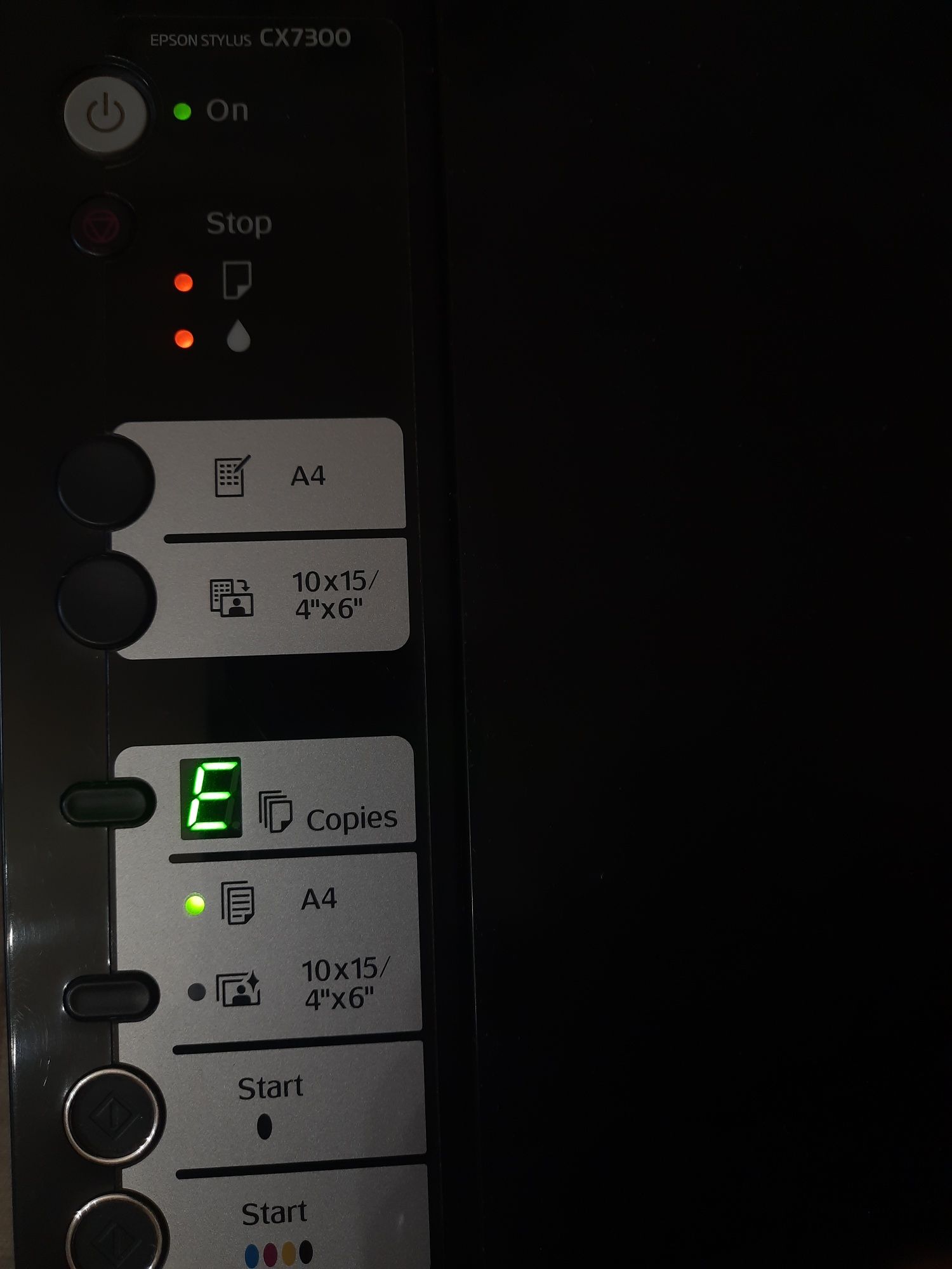 Принтер, сканер Epson stilus CX7300