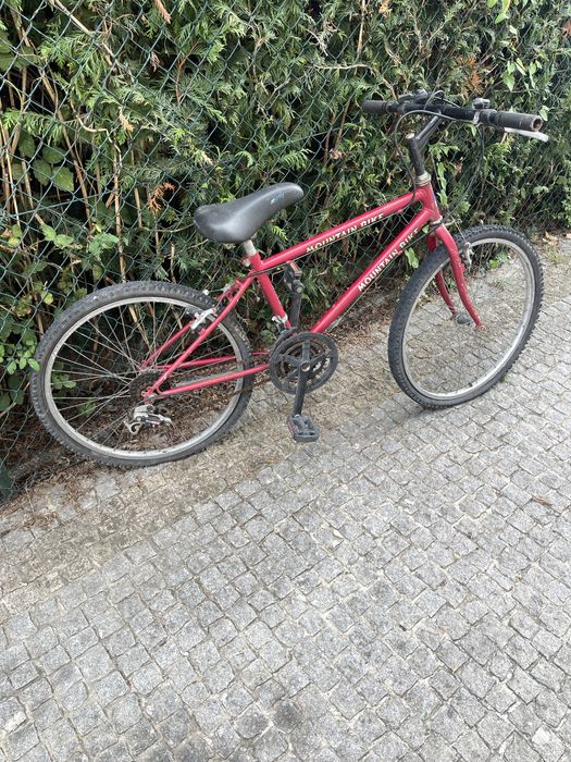 Bicicleta para desacupar