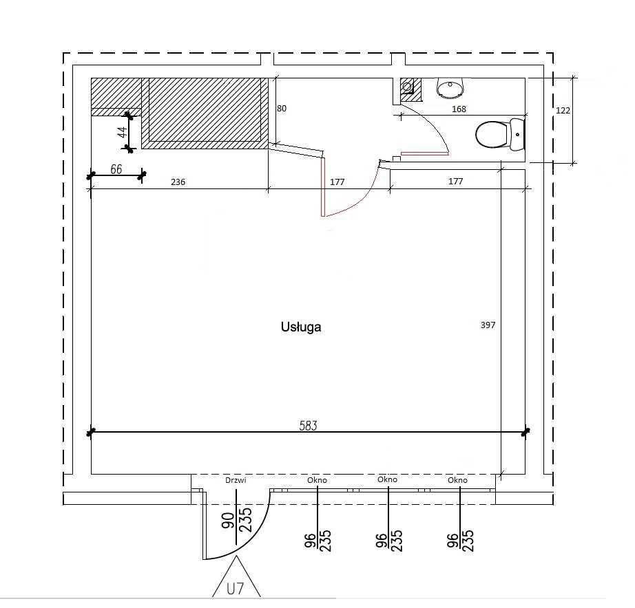 Lokal Usługowy, Tarchomin, ul. Mikołaja Trąby 2, 29 m2