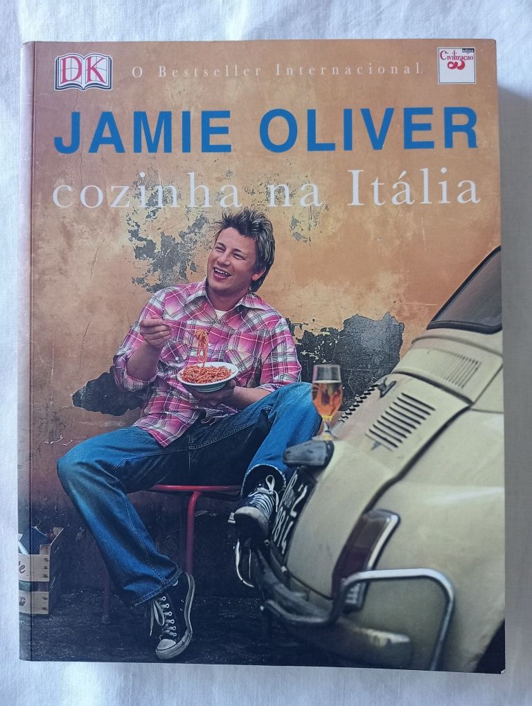 Livro Jamie Oliver Cozinha na Itália