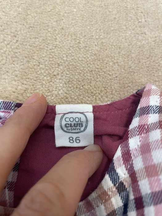 Sukienka w kratkę cool club 86